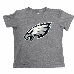 Philadelphia Eagles Youth Small Gray Logo T-Shirt NFL